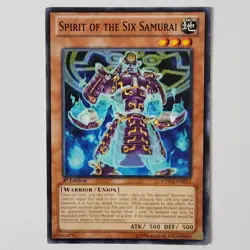 Spirit of the Six Samurai - SDWA-EN012 - LP - Common - 1st ed - Yugioh - Image 1