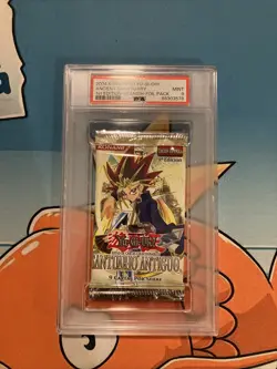 PSA 9 - POP 2 - 1st Edition - SPANISH Yugioh Ancient Sanctuary Booster Pack - Image 1