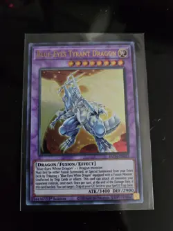 Yugioh! Blue-Eyes Tyrant Dragon - BACH-EN037 - Image 1