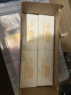 Pokemon TCG Sword & Shield Brilliant Stars Pokemon Center Elite Trainer Box ETB - Image 1