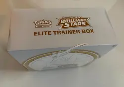 Pokemon TCG SWSH Sword & Shield Brilliant Stars ETB Elite Trainer Box NEW SEALED - Image 3