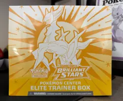 Brilliant Stars Pokemon Center ETB Pokemon TCG Sword & Shield Elite Trainer Box - Image 1