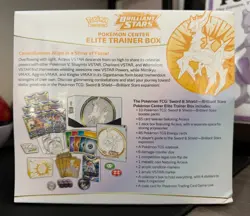 Brilliant Stars Pokemon Center ETB Pokemon TCG Sword & Shield Elite Trainer Box - Image 2