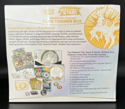 Brilliant Stars Pokemon Center ETB Pokemon TCG Sword & Shield Elite Trainer Box - Image 2