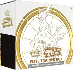 Pokemon TCG: Sword & Shield Brilliant Stars Elite Trainer Box 820650850127 - Image 1
