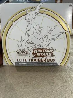 Pokemon TCG Sword & Shield Brilliant Stars Elite Trainer Box Factory sealed - Image 1