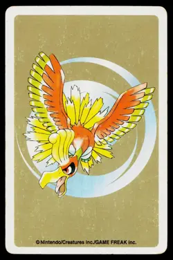 Eevee 4 of Hearts Pokemon Gold Deck Playing Card Heavily Played - Image 2
