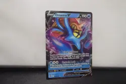 Pokemon Card Silver Tempest Omastar V 35/195 - Image 1