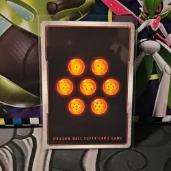 Bandai Dragon Ball Super Card Game Gogeta BR Fusion Foil R FB09-121 40000 Power - Image 2