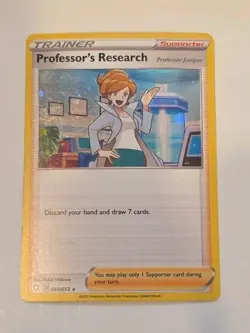 Swirl - Professor’s Research 060/072 Cosmo Holo Rare Pokemon Card - Image 3