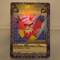 Bandai Digimon Hawkmon Shurimon Submarimon Foil Lot 3 Cards 2000 - Image 3
