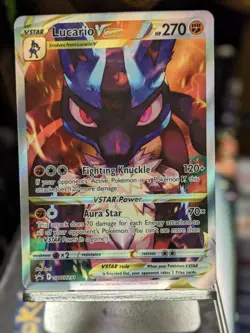 Lucario VSTAR SWSH291 SWSH: Sword & Shield Promo Cards Holo - Image 1