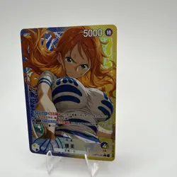 Nami Custom Fan Art Holo Card OP11-041 Anime Inspired Collectible NM” - Image 2