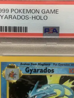 Pokemon TCG Gyarados Base Set Holo Card 6/102 Ink Error Misprint - Image 3