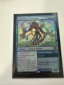 Emeritus of Ideation Secrets of Strixhaven Foil Mythic Rare - Image 1