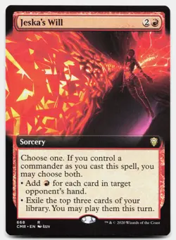 Jeska's Will (Extended Art) Commander Legends Regular - Image 1