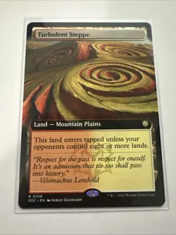 Turbulent Steppe Extended MTG SOC Nm/M *ON HAND* - Image 1