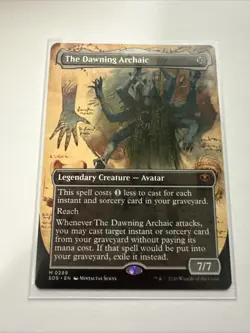 The Dawning Archaic (Borderless) Secrets of Strixhaven Regular - Image 1