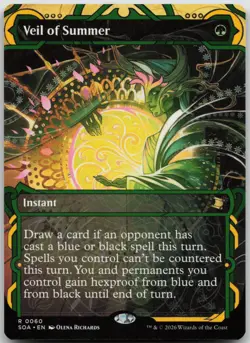 Veil of Summer Secrets of Strixhaven: Mystical Archive 60 NM R - Image 1