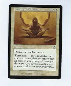 Cleansing Meditation - Torment - Magic The Gathering (Never Played) - Image 1