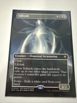 Solitude (Borderless) #44 (NM) Special Guests SPG Magic MTG - Image 1