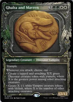 Ghalta and Mavren (Showcase) - March of the Machine (307) - NM - Image 1