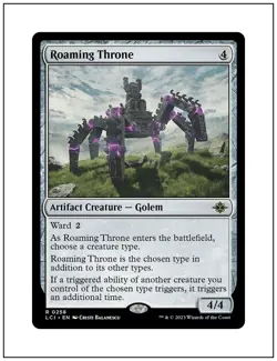 1x Roaming Throne, The Lost Caverns of Ixalan, Magic MTG NM - Image 1