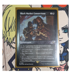 Assassin's Creed Black Market Connections Rare Enchantment MTG EN 0198 2024 - Image 1