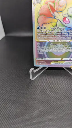 Pokemon TCG Alolan Vulpix VSTAR Silver Tempest Holo Card 197/195 Secret Rare - Image 5