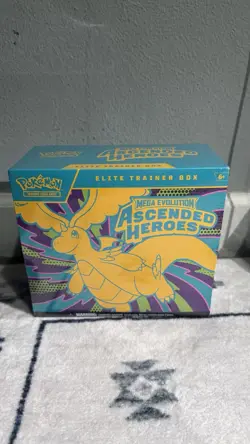 MEGA EVOLUTION ASCENDED HEROES ETB New Sealed Pokemon (seal damage) - Image 1
