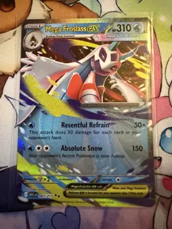 Pokemon TCG Mega Froslass EX Ascended Heroes 047/217 English NM - Image 1