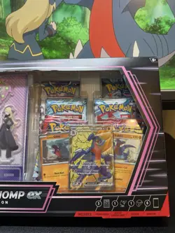 Pokemon TCG: Cynthia’s Garchomp ex Premium Collection box Sealed - Image 4