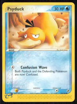 Psyduck 73/100 Common Sandstorm Pokemon Lightly Played - Image 1
