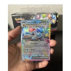 Pokemon Glaceon ex Sealed Promo 026/131 Sv: Prismatic Evolutions Holo - Image 1