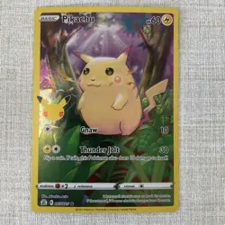 Pokemon TCG Pikachu 005/025 Celebrations Holo - Image 1