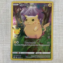 Pokemon TCG Pikachu 005/025 Celebrations Holo - Image 1