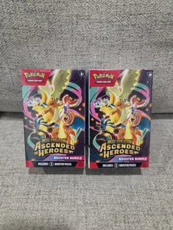 Pokemon Mega Evolution Ascended Heroes Booster Bundles x2 - Image 1