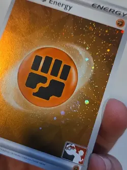 3x Swirl - Play! Pokemon Prize Pack 6 Cosmo Holo Fighting Basic Energy SVE014 - Image 5