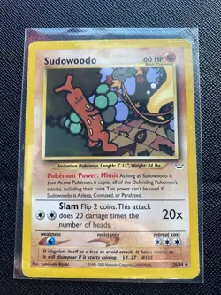 Pokemon TCG - Sudowoodo 26/64 - Neo Revelation - LP/MP - Image 1