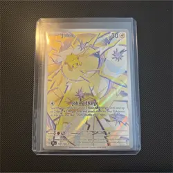 Pokemon TCG Joltik 150/142 Illustration Rare Holo Full Art English 2024 - Image 1