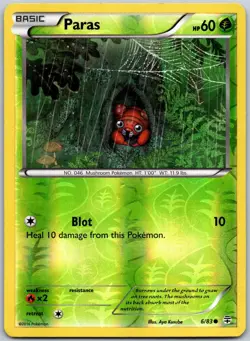 Paras 6/83 Reverse Holo Common Generations LP - Image 1