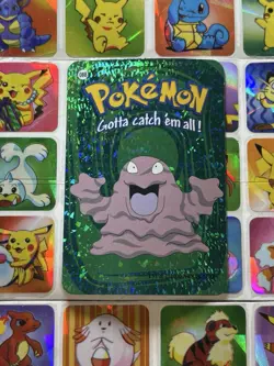 Pokemon 151 Vintage Pocket Monsters Vending HOLO Prism Sticker 2000 Nintendo - Image 2