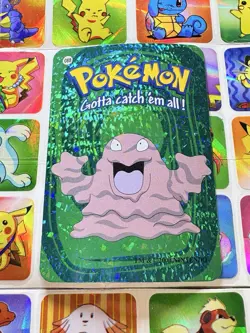 Pokemon 151 Vintage Pocket Monsters Vending HOLO Prism Sticker 2000 Nintendo - Image 3