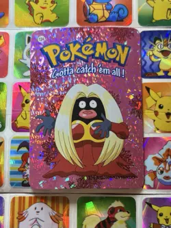 Pokemon 151 Vintage Pocket Monsters Vending HOLO Prism Sticker 2000 Nintendo - Image 2