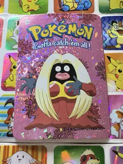 Pokemon 151 Vintage Pocket Monsters Vending HOLO Prism Sticker 2000 Nintendo - Image 3