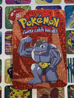 Pokemon 151 Vintage Pocket Monsters Vending HOLO Prism Sticker 2000 Nintendo - Image 1