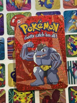Pokemon 151 Vintage Pocket Monsters Vending HOLO Prism Sticker 2000 Nintendo - Image 2