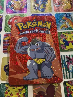 Pokemon 151 Vintage Pocket Monsters Vending HOLO Prism Sticker 2000 Nintendo - Image 3