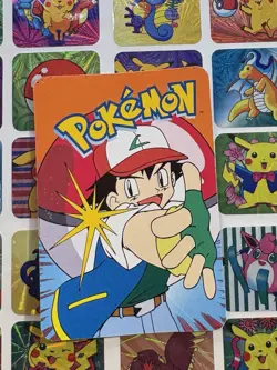 Pokemon 151 Vintage Pocket Monsters Vending HOLO Prism Sticker 2000 Nintendo - Image 5