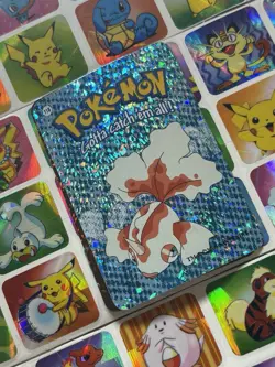 Pokemon 151 Vintage Pocket Monsters Vending HOLO Prism Sticker 2000 Nintendo - Image 1